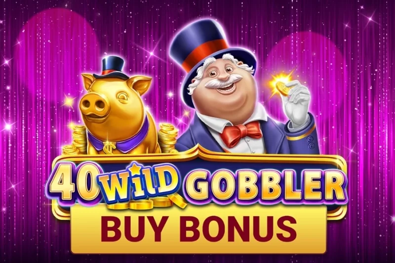 40 Wild Gobbler game artwork