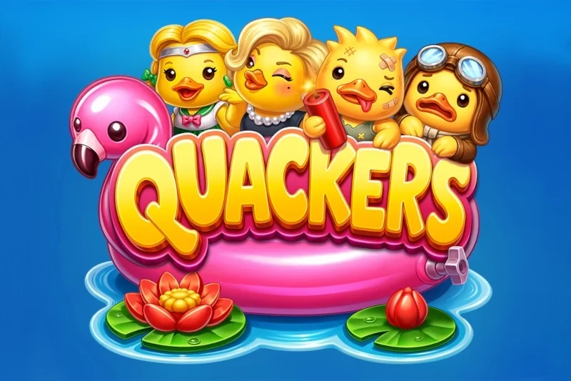 Quackers game artwork
