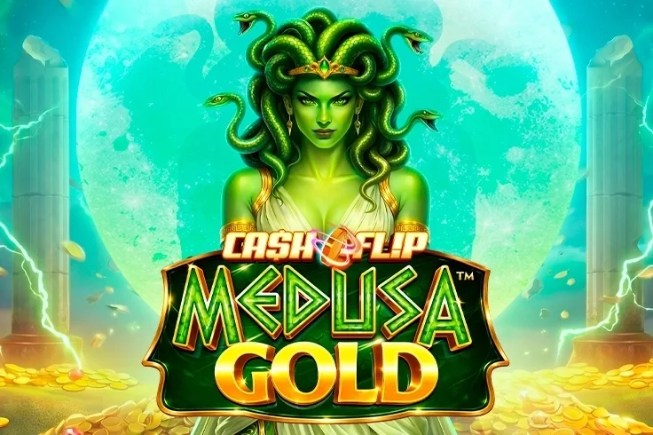 Cash Flip Medusa Gold game artwork