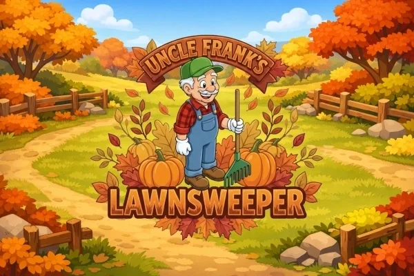 Uncle Frank’s Lawnsweeper game artwork