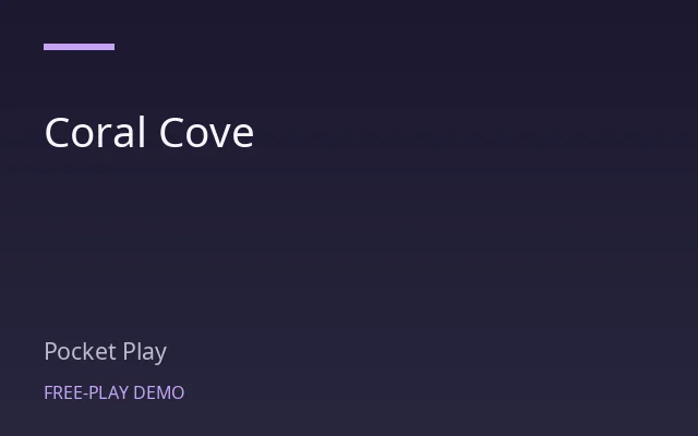 Coral Cove game artwork