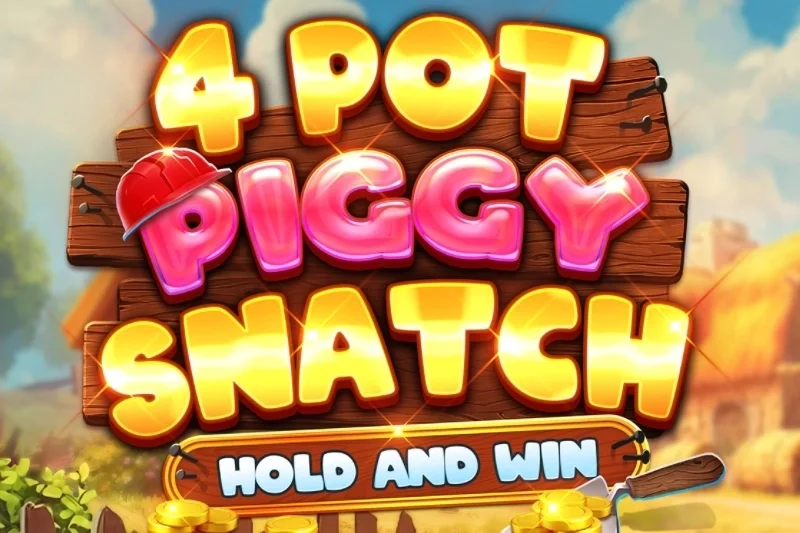 4 Pot Piggy Snatch Hold and Win game artwork