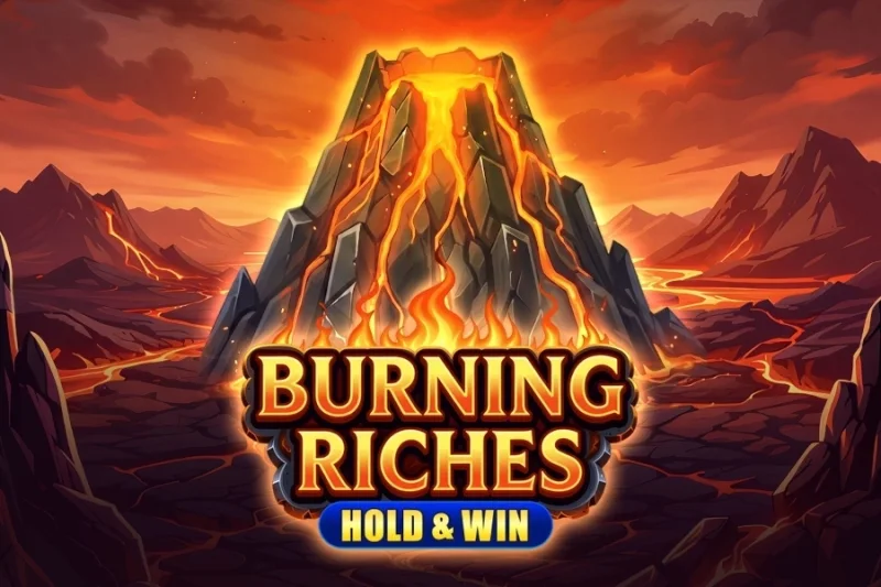 Burning Riches game artwork