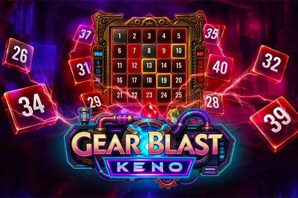 Gearblast Keno game artwork