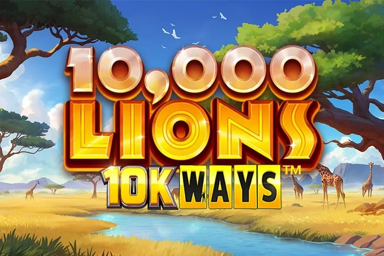 10,000 Lions 10K Ways game artwork