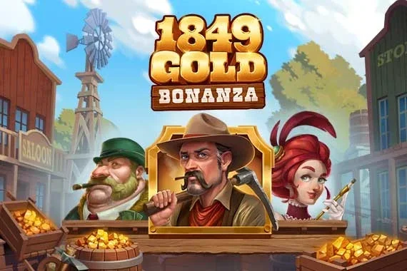 1849 Gold Bonanza game artwork