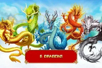 5 Dragons game artwork