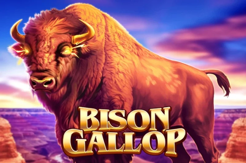 Bison Gallop game artwork