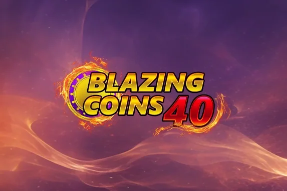 Blazing Coins 40 game artwork