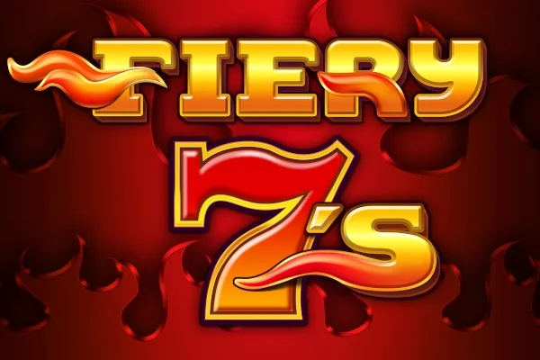Fiery 7s game artwork