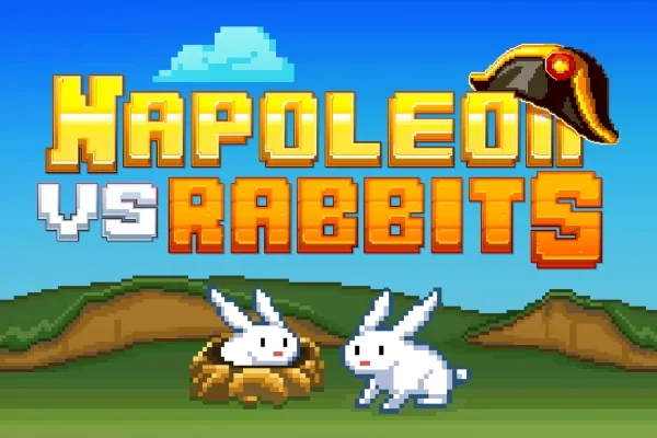 Napoleon vs Rabbits game artwork