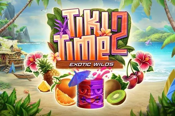 Tiki Time Exotic Wilds 2 game artwork