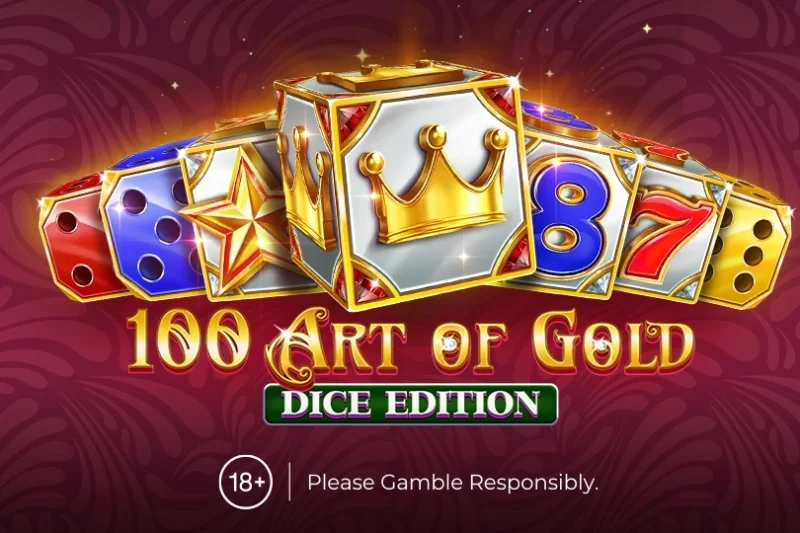 100 Art of Gold Dice Edition game artwork