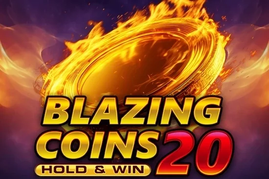 Blazing Coins 20 Hold & Win game artwork