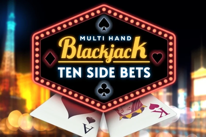 Multi Hand Blackjack Ten Side Bets game artwork