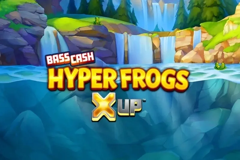Bass Cash Hyper Frogs X UP game artwork