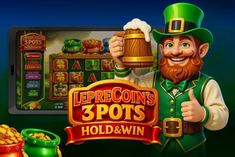 Leprecoin’s 3 Pots: Hold & Win