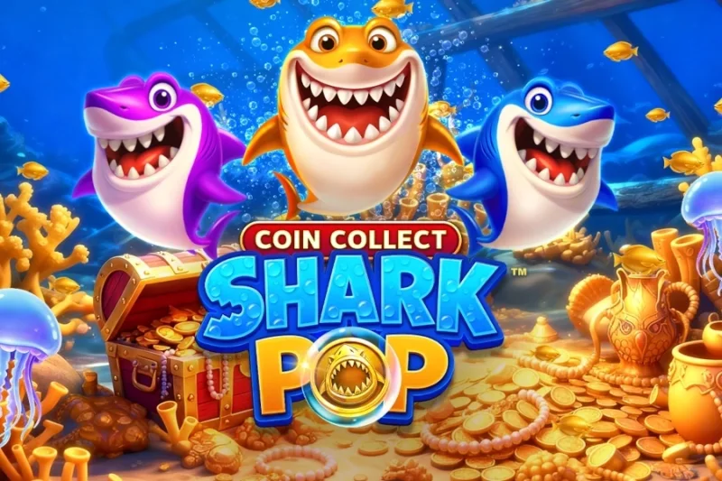 Shark Pop: Coin Collect game artwork