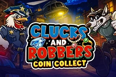 Clucks and Robbers game artwork