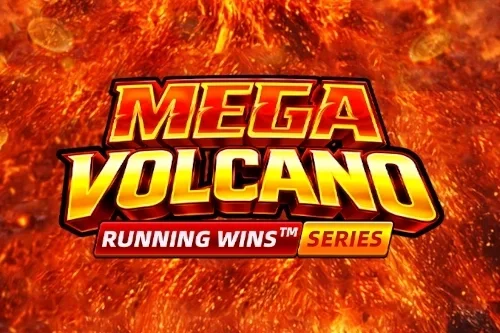Mega Volcano: Running Wins game artwork