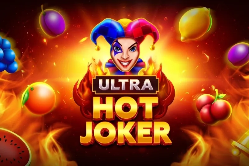 Ultra Hot Joker game artwork