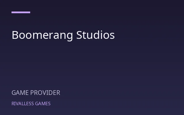 Boomerang Studios